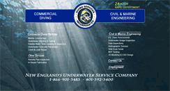 Desktop Screenshot of divingservicesinc.com